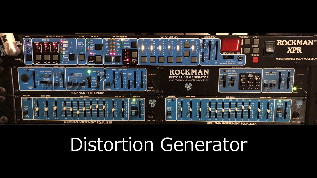 B'z - ZERO】ROCKMAN プリアンプ3機種 比較【自作IR配布】 - YouTube