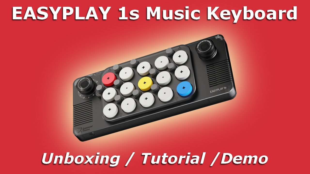 Easyplay 1s - a fun-sized piano with ambitions! - YouTube