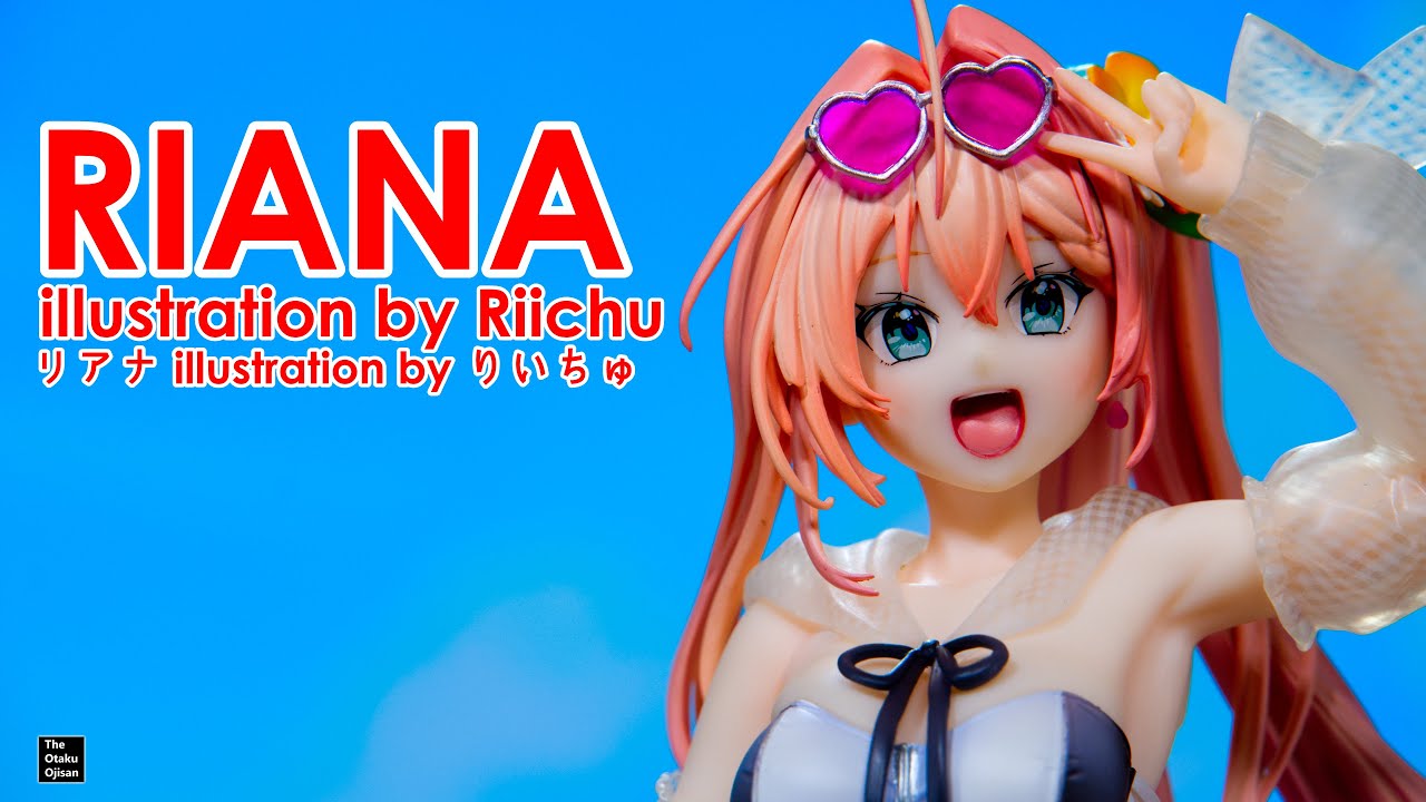 Unboxing] 開封 Riana illustration by Riichu 1/7 Complete Figure