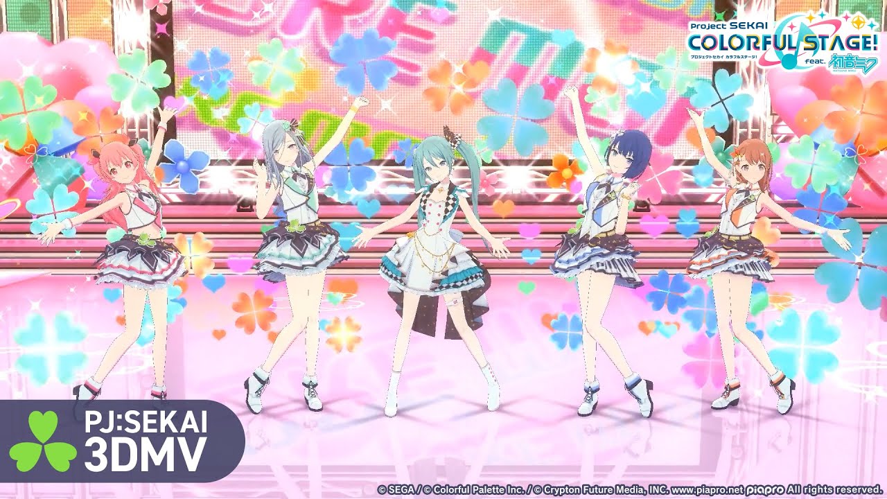 アイドル新鋭隊 / MORE MORE JUMP！ × 初音ミク【3DMV】 - YouTube