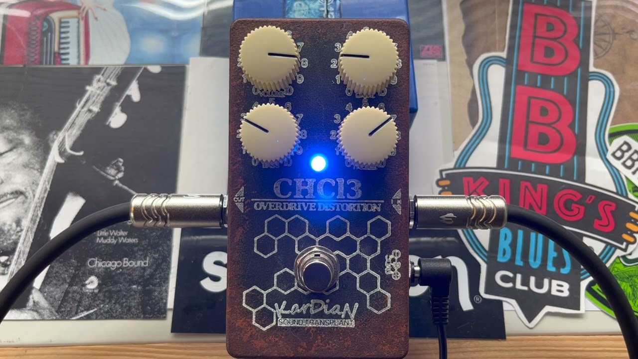 KarDiaN CHCI3 CHLOROFORM Overdrive Pedal - YouTube
