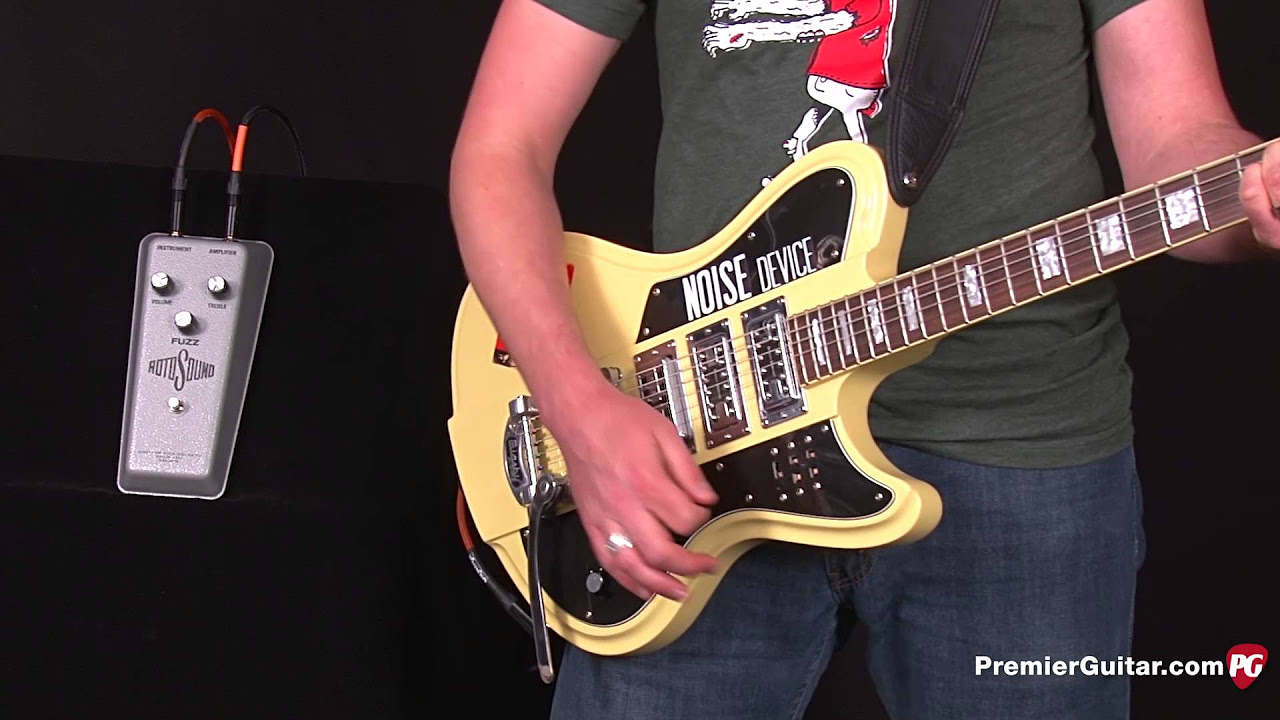 Review Demo - Rotosound 1960's Fuzz Reissue - YouTube