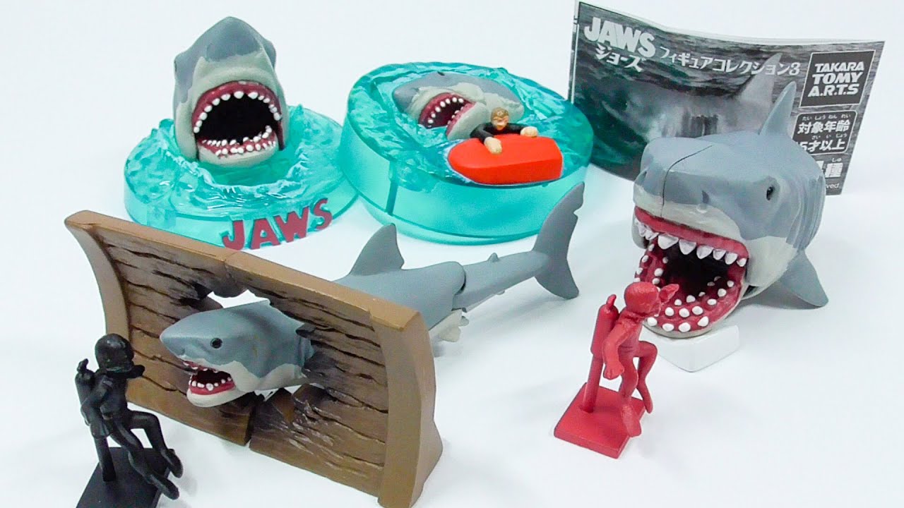 JAWS フィギュアコレクション3 JAWS Figure Collection 3 All 4 types
