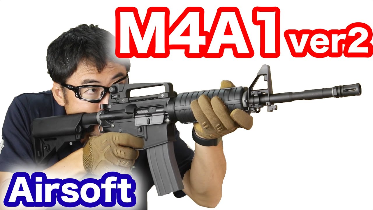 KSC COLT M4A1 ver.2 GBB airsoft review 2016/8 re-production