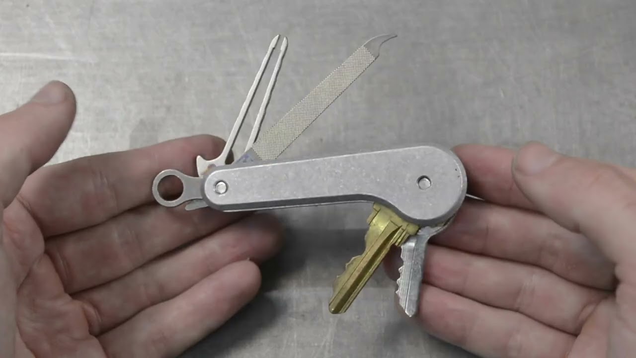 Stonewashed Aluminum KeyBar JR - YouTube