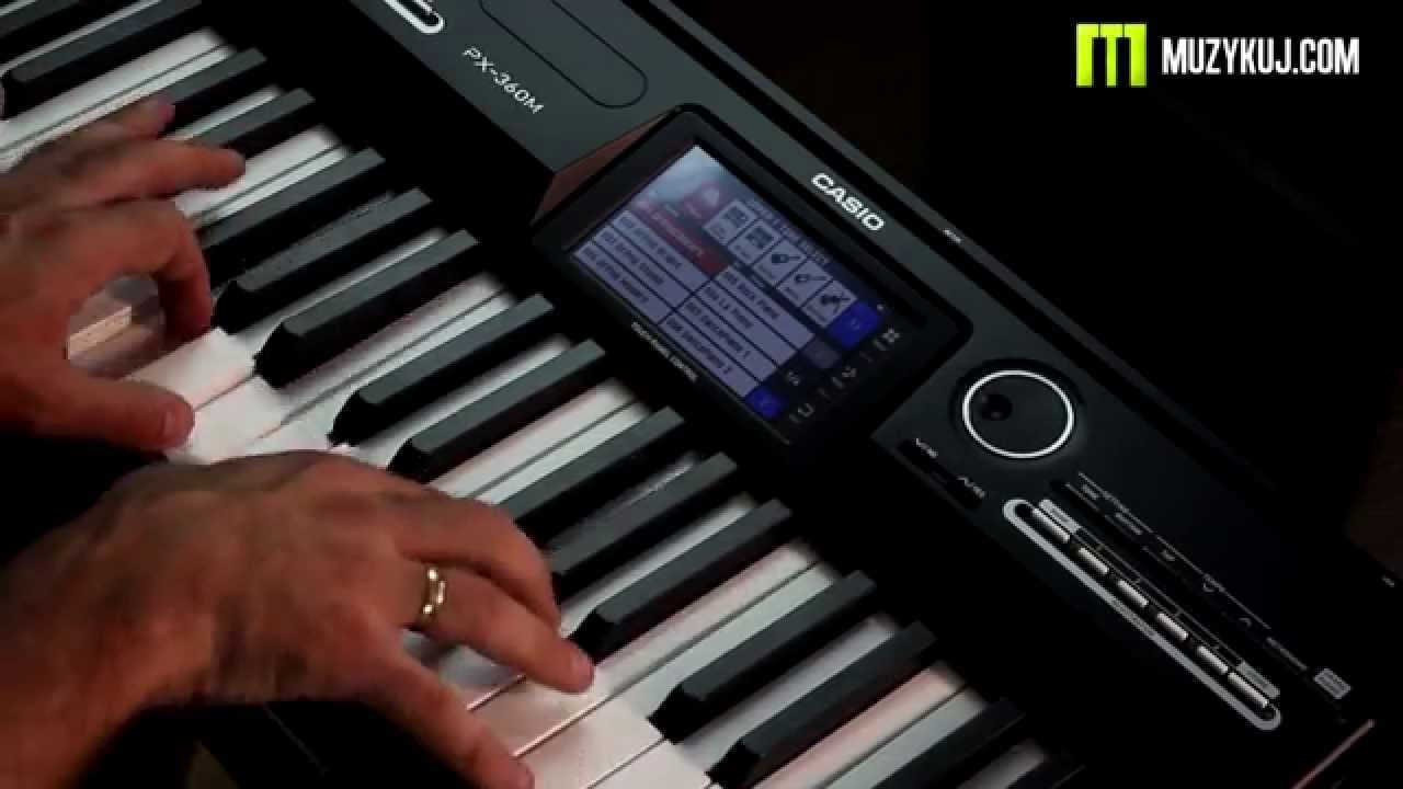 Casio PX 360M Piano - YouTube