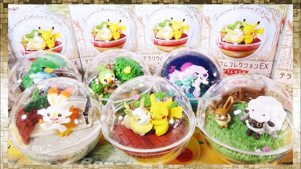 BOX開封】ポケットモンスター テラリウムコレクションEX ガラル地方