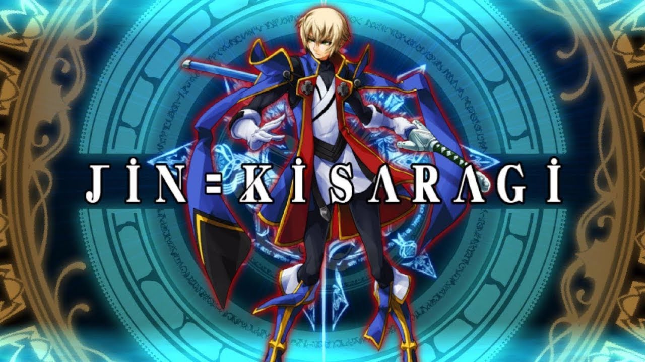 BLAZBLUE CONTINUUM SHIFT】ジン=キサラギ _ Arcade Mode 会話戦闘＋