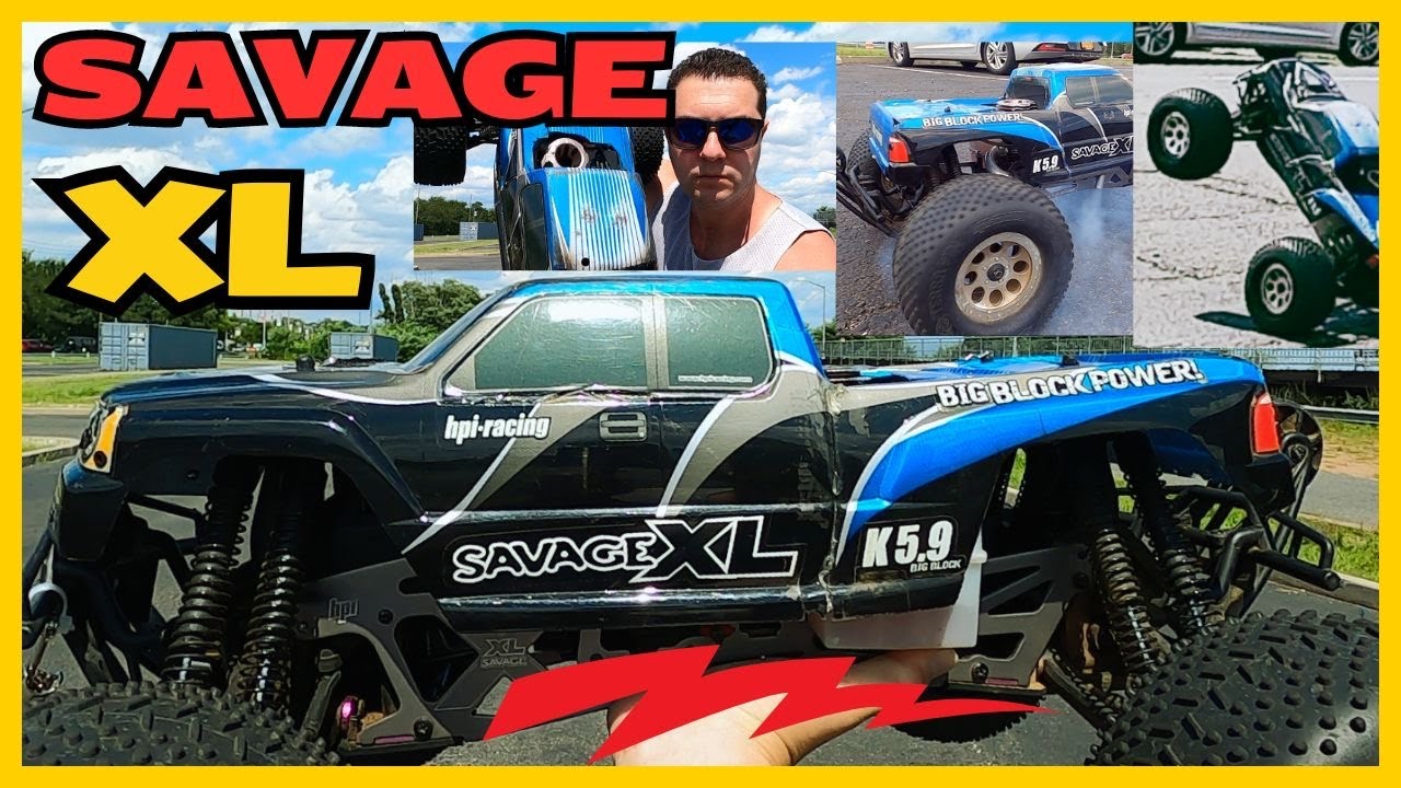 Full Out Top Speed Record Run HPI Savage XL K5.9🔥 Fastest stock