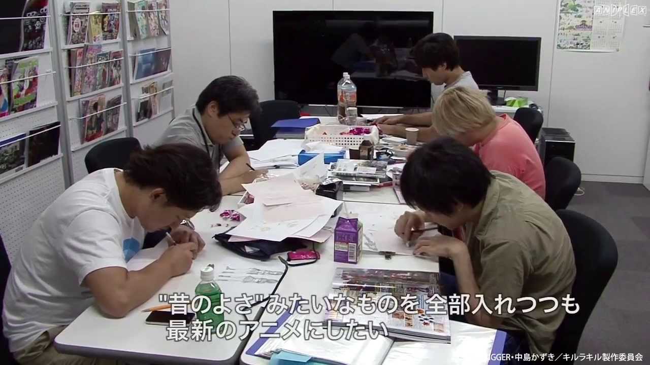 Blu-ray&DVD第3巻完全生産限定版特典「キルラキルが でキルまで 制作