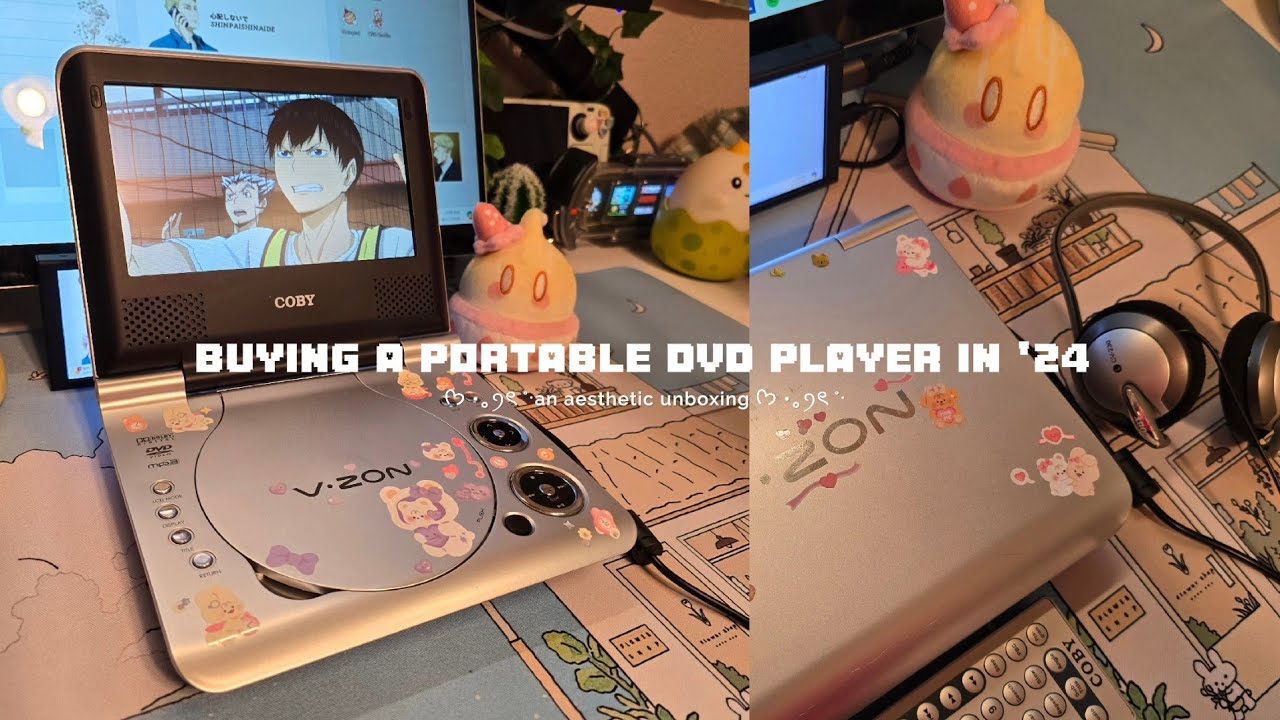 🧸buying a portable dvd player in 2024 | perfect for anime