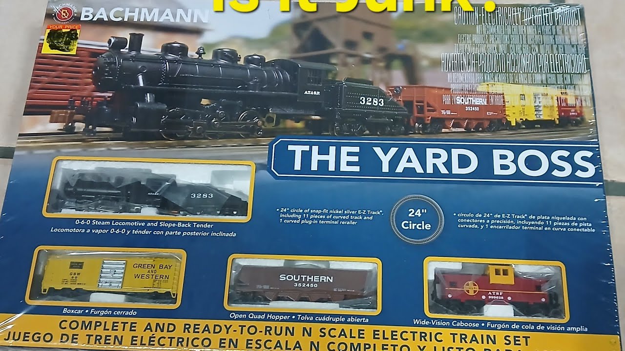 The N scale, Yard Boss from Bachmann! Is it any GOOD? - YouTube