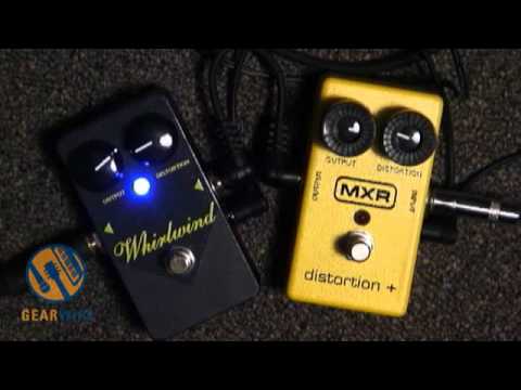 Whirlwind Rochester Series Gold Box Distortion Pedal, MXR