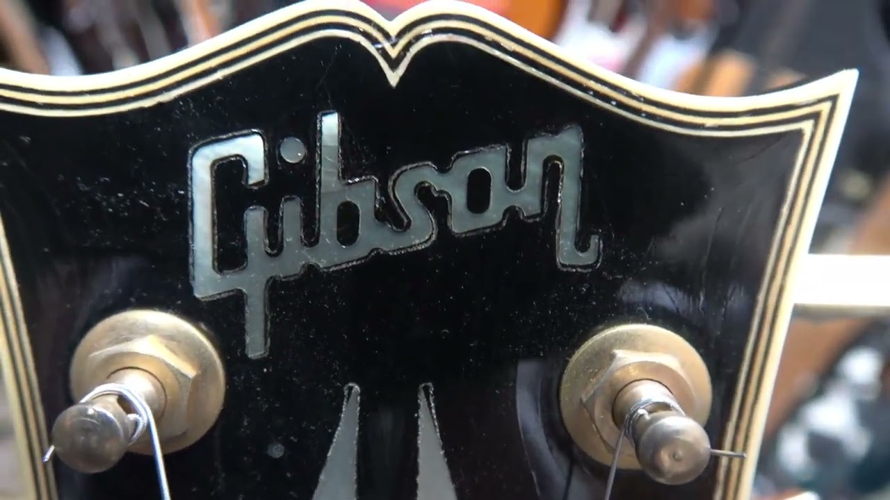 Gibson Les Paul Custom 1987年製 黒のレスポールカスタム - YouTube