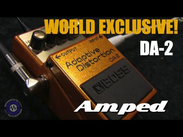 Boss Adaptive Distortion DA-2 - First Look - YouTube