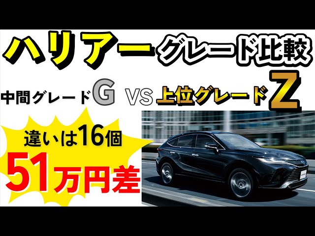 2024 Latest Edition] 16 Differences Between the Harrier and the