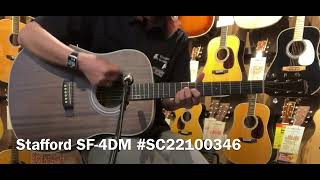 Stafford SF-4FM All Maho#SC22100346【魅惑のオールマホ】【エレアコ