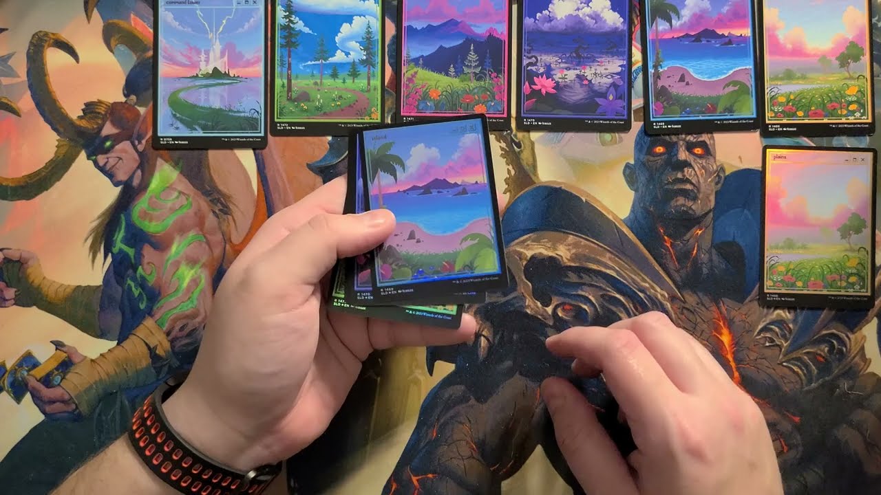 Magic the Gathering: Pixel Lands v_02.jpg Secret Lair Unboxing