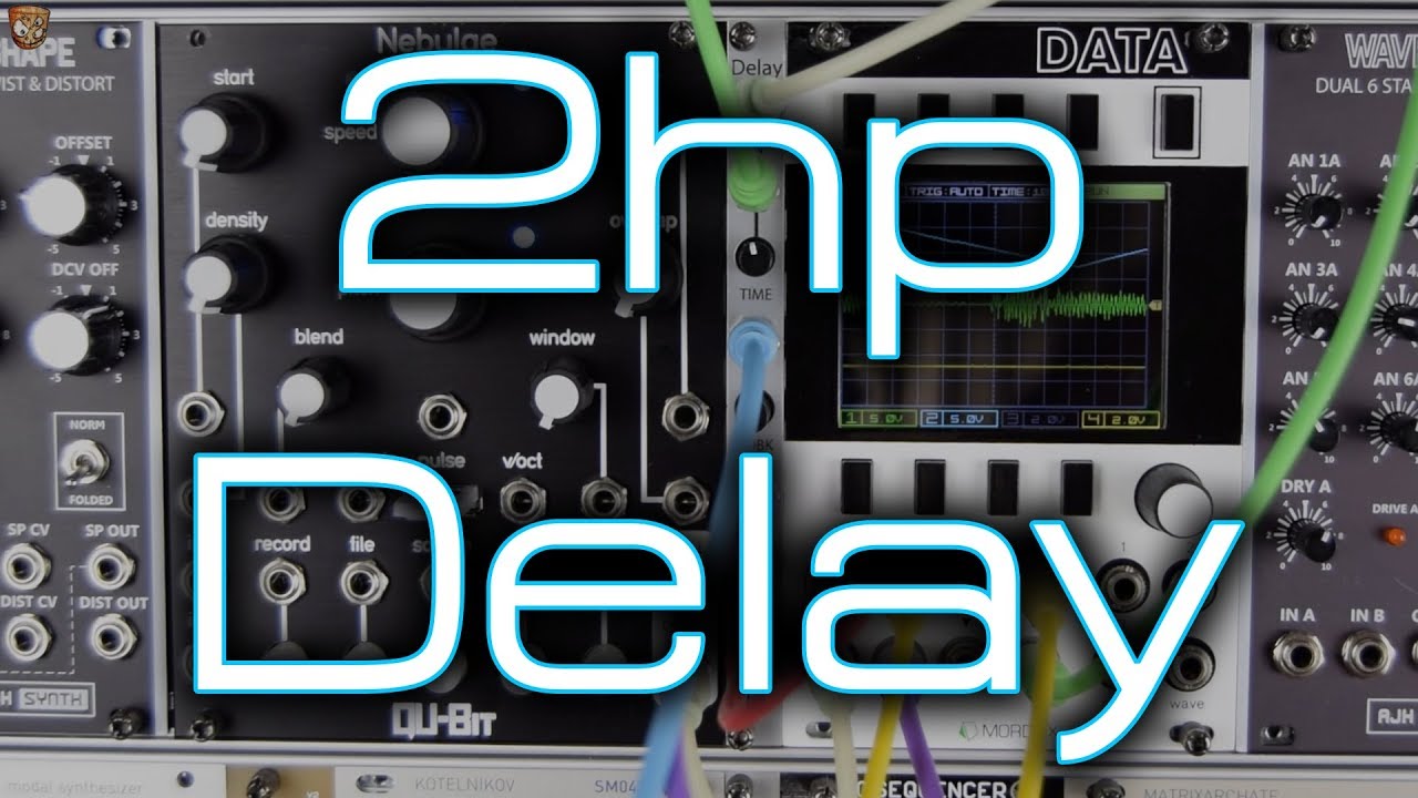 2hp | Delay | - モジュラーシンセ | Five G music technology
