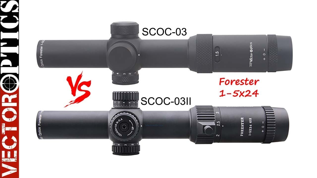 SCOC-03 GenI VS SCOC-03II GenII Hot Selling Vector Optics Forester