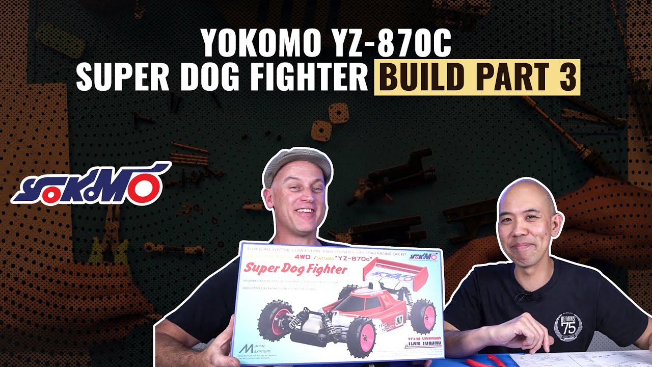 🔥 Epic Yokomo YZ-870C Super Dog Fighter Project 🔥 Build Part 3