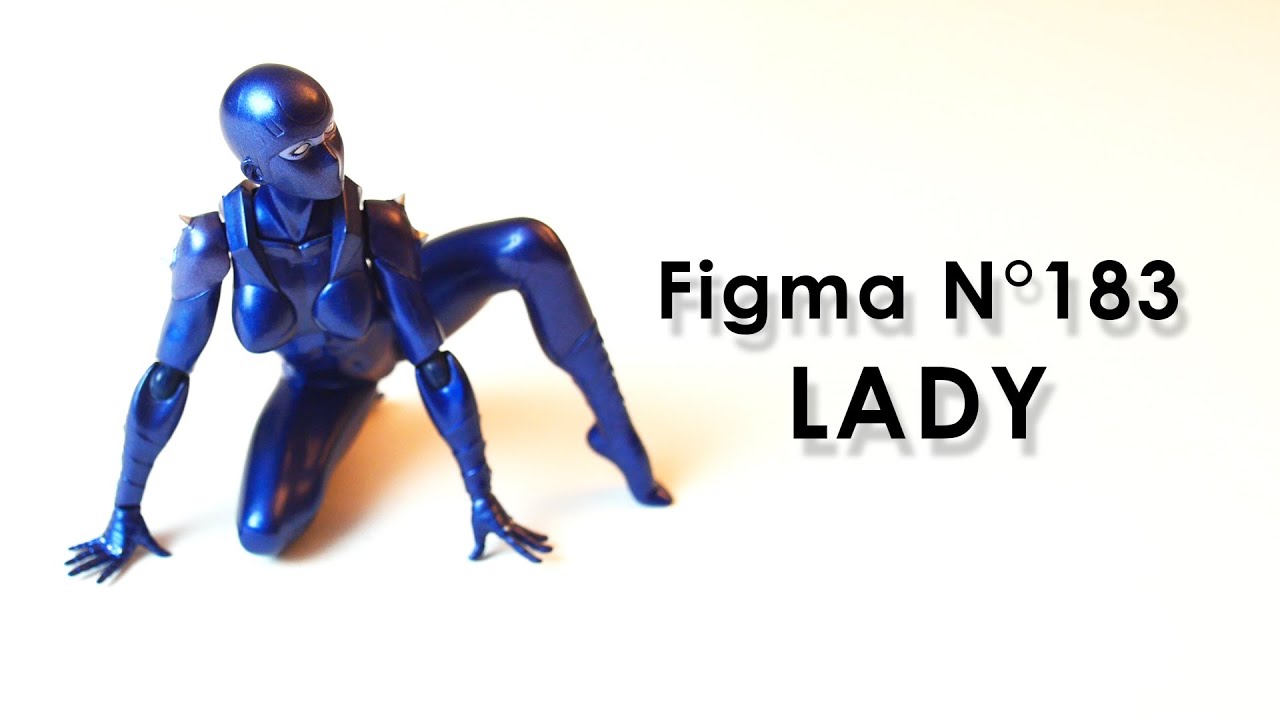 Unboxing the Figma N°183 Lady from Cobra The Space Pirate action