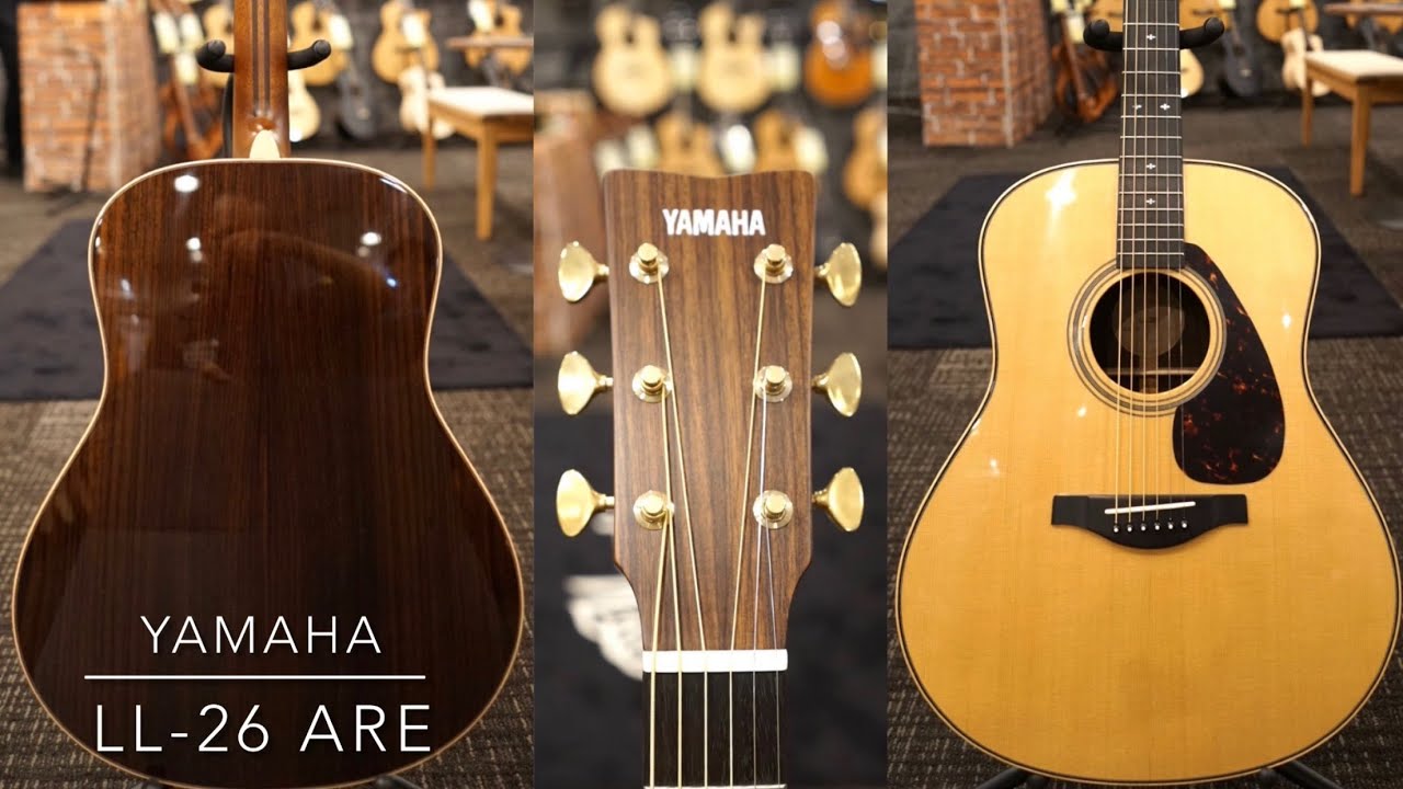 YAMAHA LL-26 ARE【ラスト】【日本製】 - YouTube