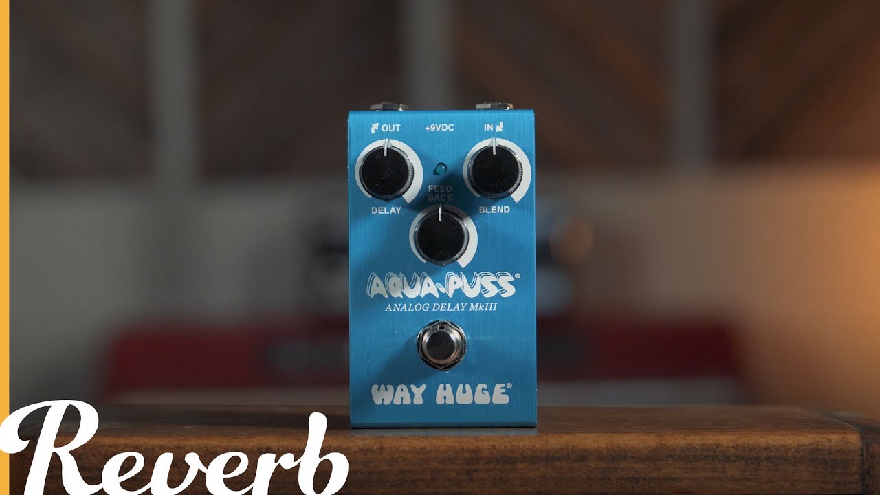 Way Huge Smalls Series Aqua-Puss Analog Delay MkIII | Reverb Demo