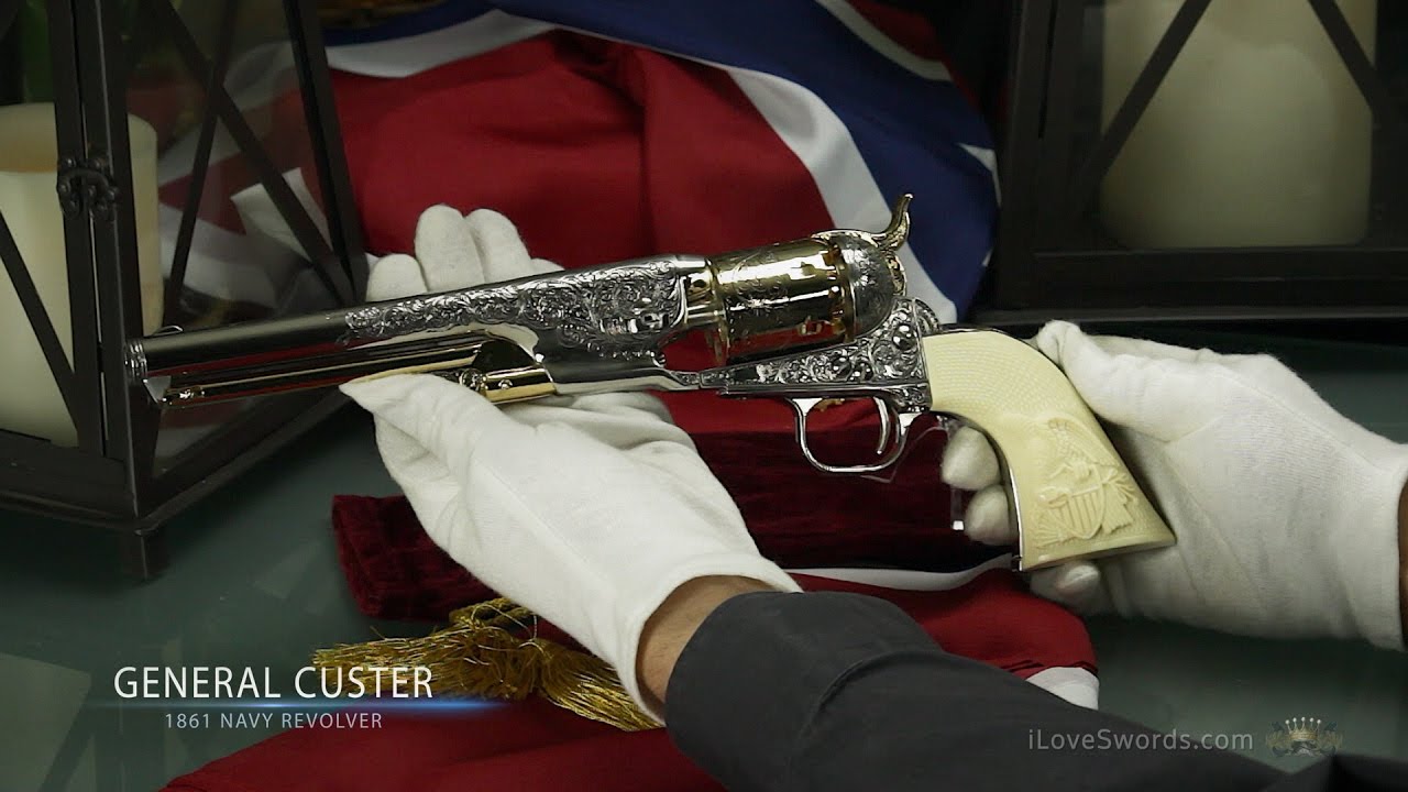 CA805 Non-Firing Civil War Replica of General Custer's M1861