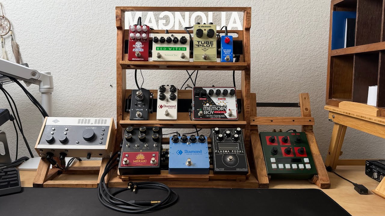 Rack Delays in a Pedal : Maxon DM-01 Multimode Delay - YouTube