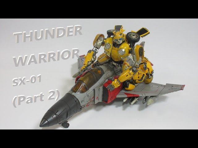 TF非正規玩具レビュー】 海外の変形玩具 THUNDER WARRIOR SX-01, （aka