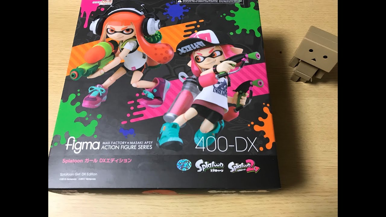 figma Splatoon ガール DXエディション買ったので紹介してみる♪