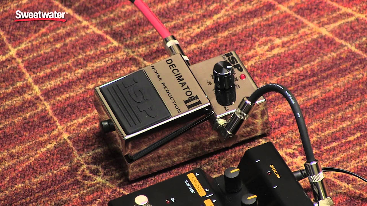 ISP Technologies Decimator II Noise Reduction Pedal Review