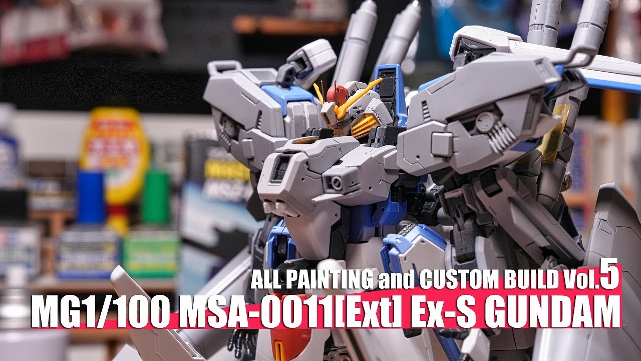 ガンプラ改造 全塗装 MG Ex-Sガンダム vol.5 [plastic models gunpla