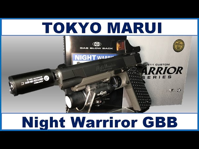 東京マルイ ナイトウォーリア ガスブローバック - YouTube