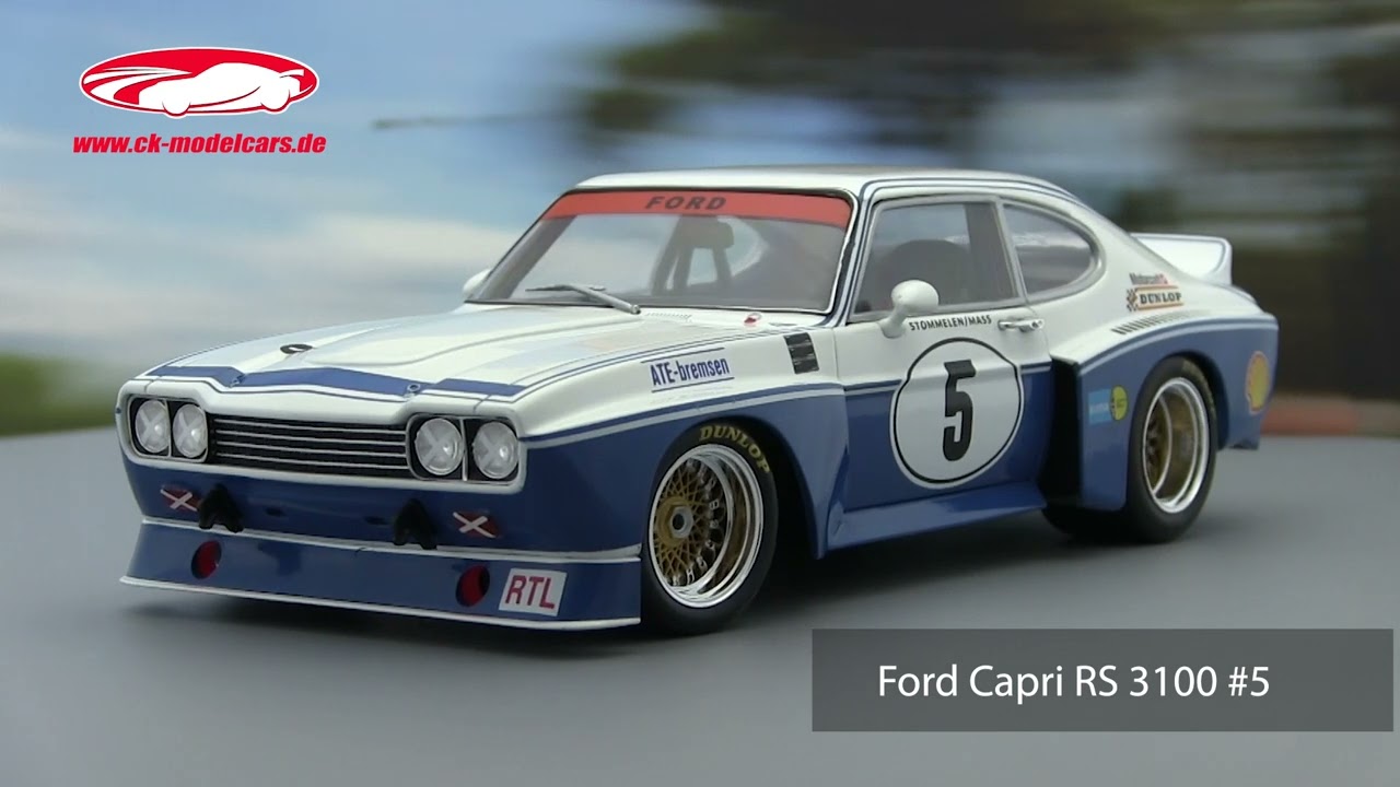 WERK83 1:18 Ford Capri RS 3100 #5 5th ETCC Zandvoort 1974