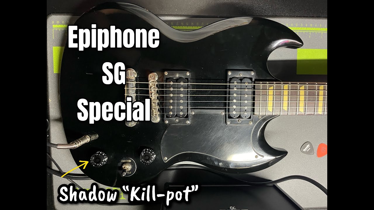Epiphone SG Special with KillPot. - YouTube