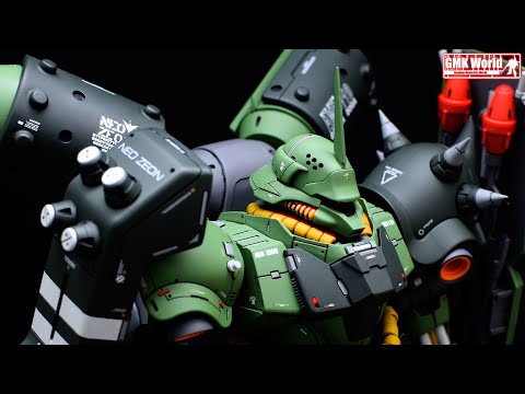 MG 1/100 AMS-119 Geara Doga - Custom Build(ギラ・ドーガ) - YouTube