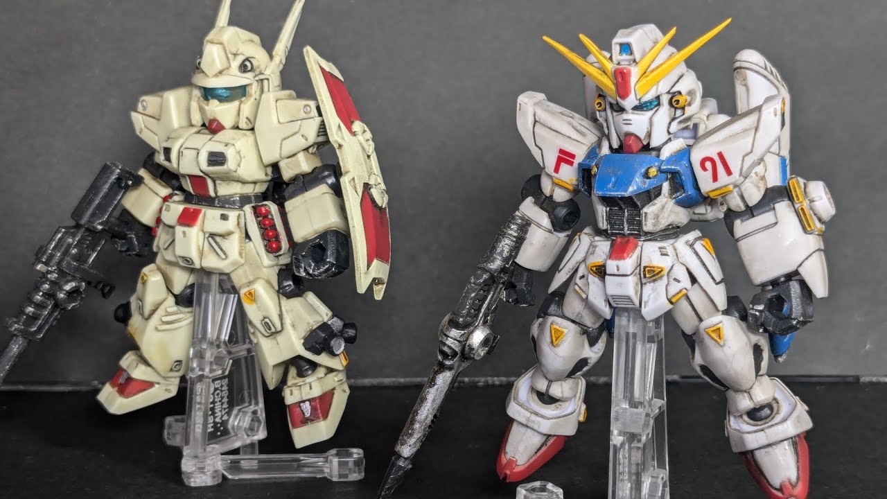 モビルスーツアンサンブル8(再販)】塗装効果が高くて完成度の高い造型