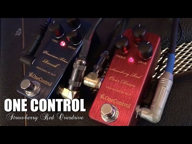 One Control Strawberry Red Overdrive - YouTube