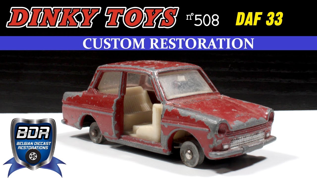 Dinky Toys n°508 DAF 33 Custom Diecast Restoration - YouTube