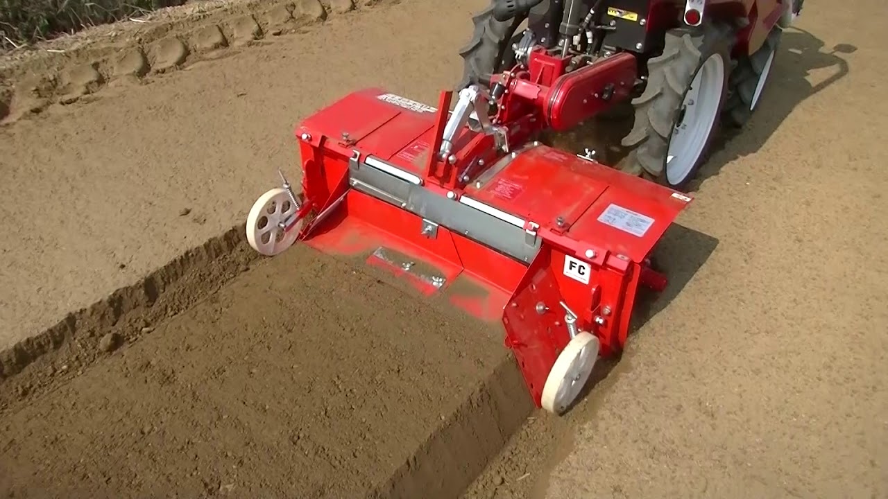 乗用耕うん機アグリカA-10V うね立て｜乗用耕うん機アグリカA-10V