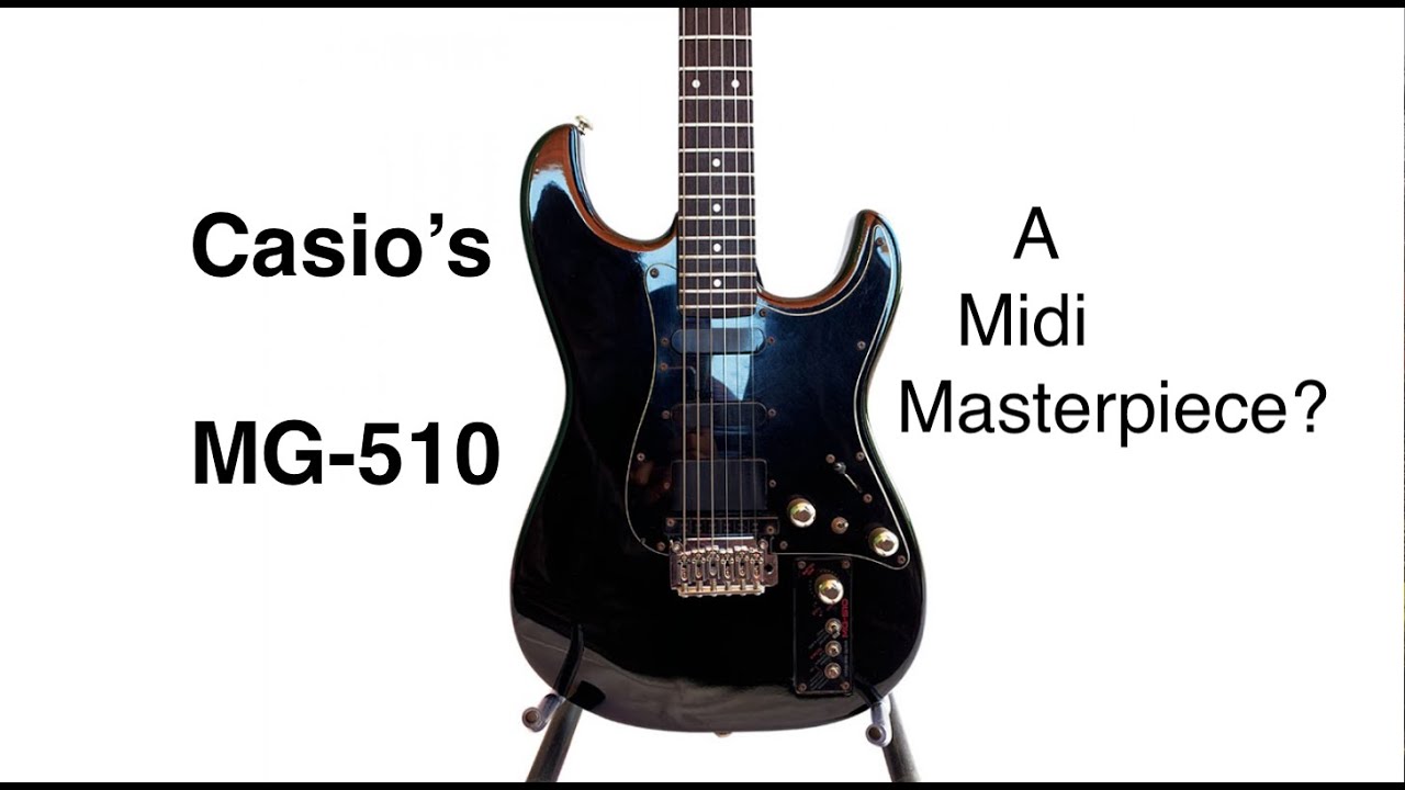 Casio MG-510 Guitar: A MIDI Masterpiece from the 1980s - YouTube