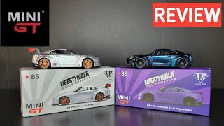 Mini GT - LB Works Nissan GT-R - Magic Purple & Magic Pearl