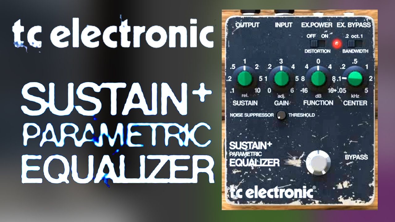 TC electronic Plugin SUSTAIN+ Parametric Equalizer Compressor