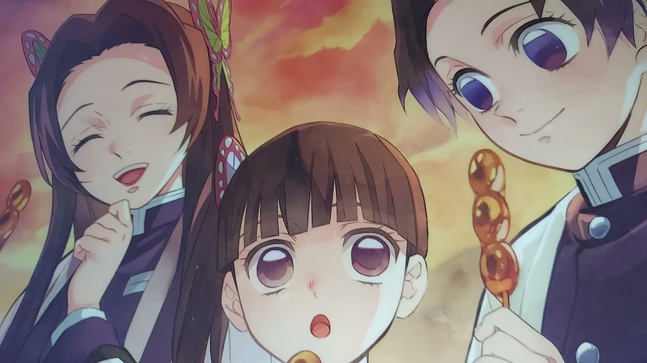 胡蝶三姉妹の夕べ 描き下ろしクリアファイル - YouTube