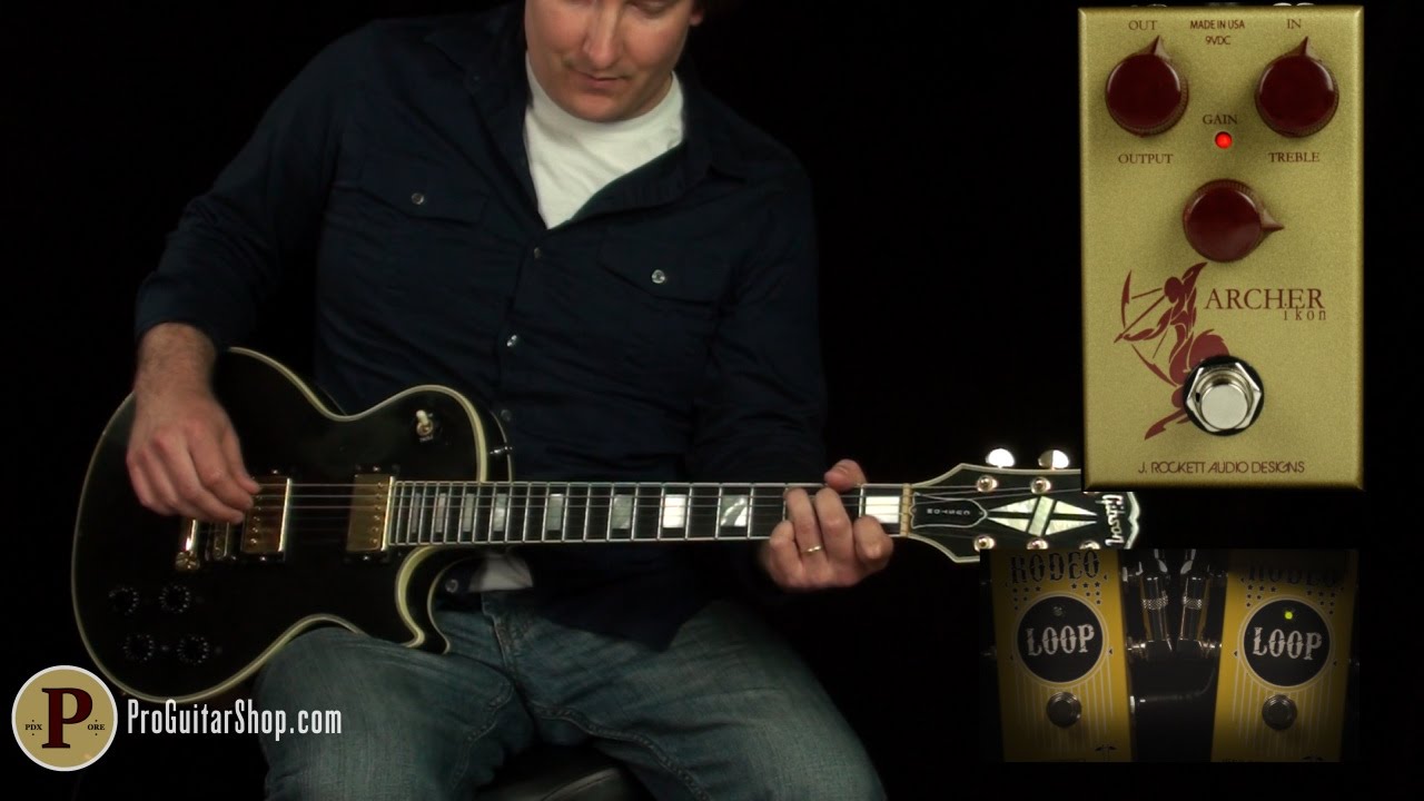 J. Rockett Archer Ikon & Gold Klon Centaur Comparison - YouTube