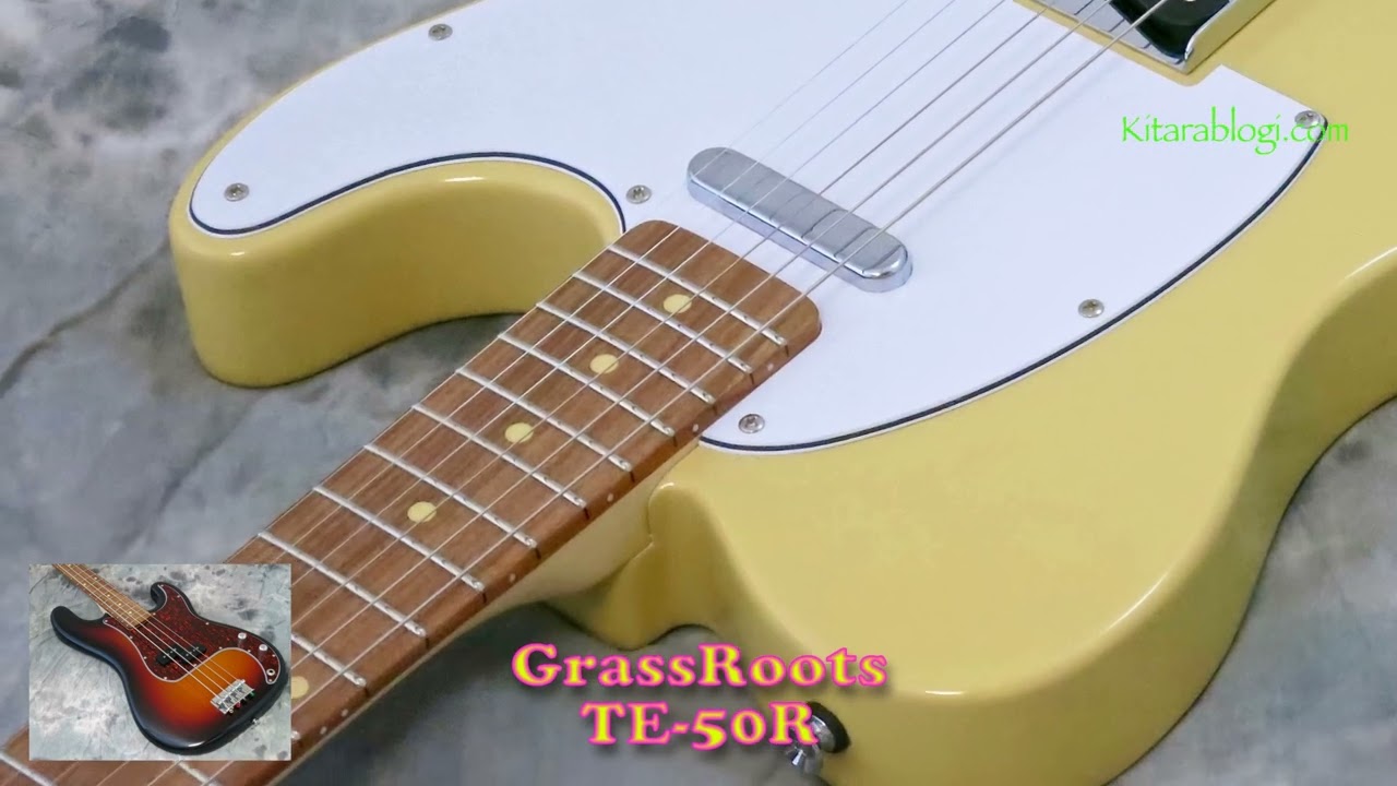 GrassRoots TE-50R – Demo Song +++ Kitarablogi - YouTube