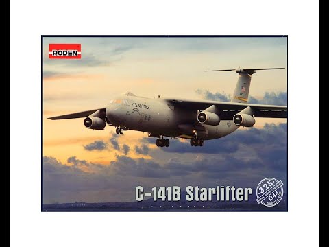 Roden 1/144 C-141B Starlifter build. Part One - YouTube