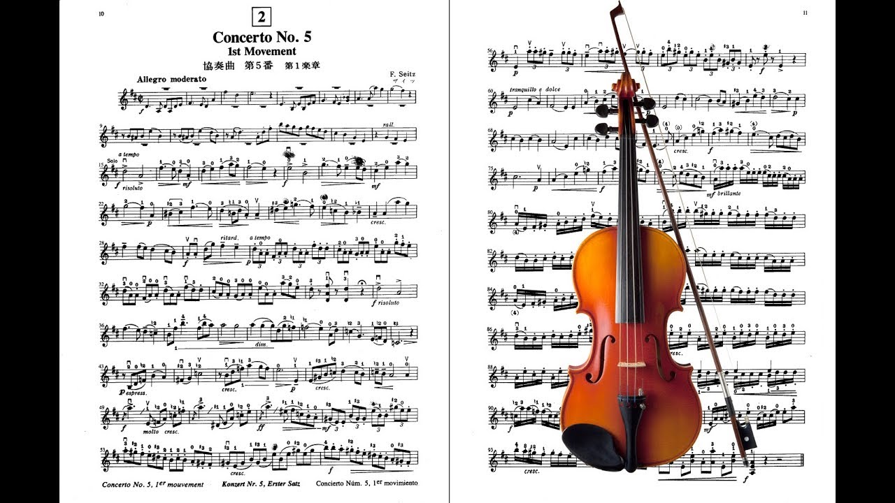 Suzuki book 4 Seitz Violin Concerto No 5 - YouTube